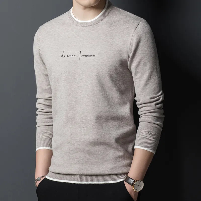 Brand Designer Knit Pullover Sweater