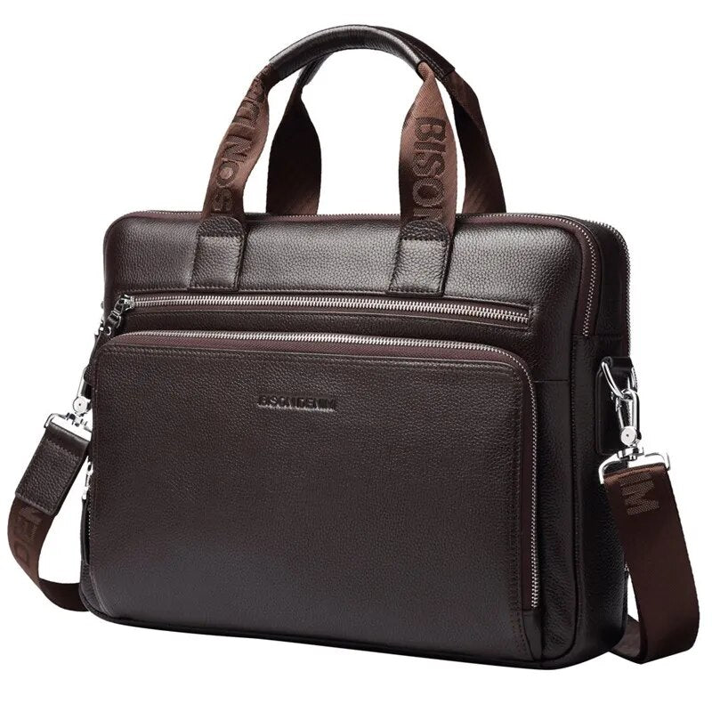 Men Bag Genuine Leather Work