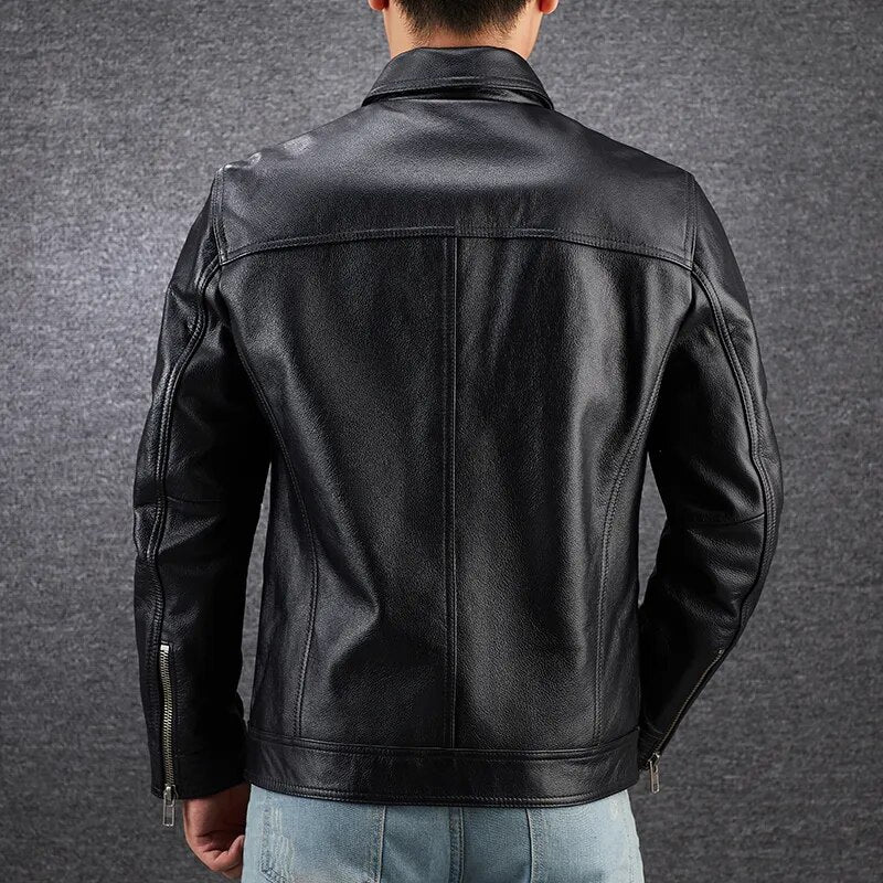 Genuine Leather Jacket Winter