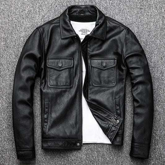 Genuine Leather Jacket Winter