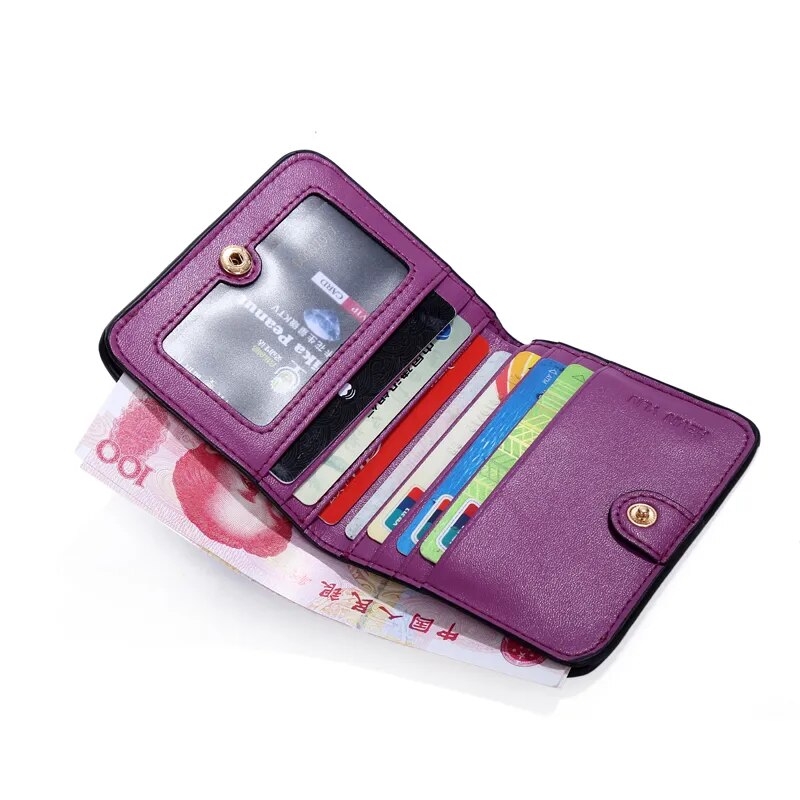 Fashion Split Leather Women Wallets