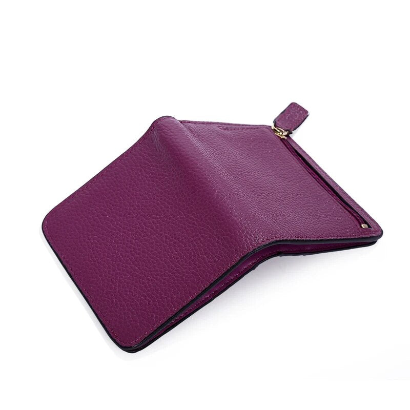 Fashion Split Leather Women Wallets