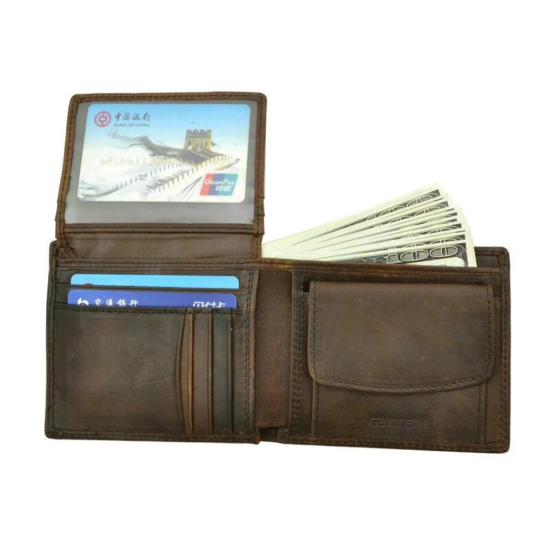 Cow Leather Men Wallets