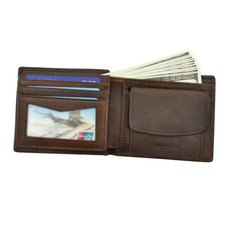 Cow Leather Men Wallets