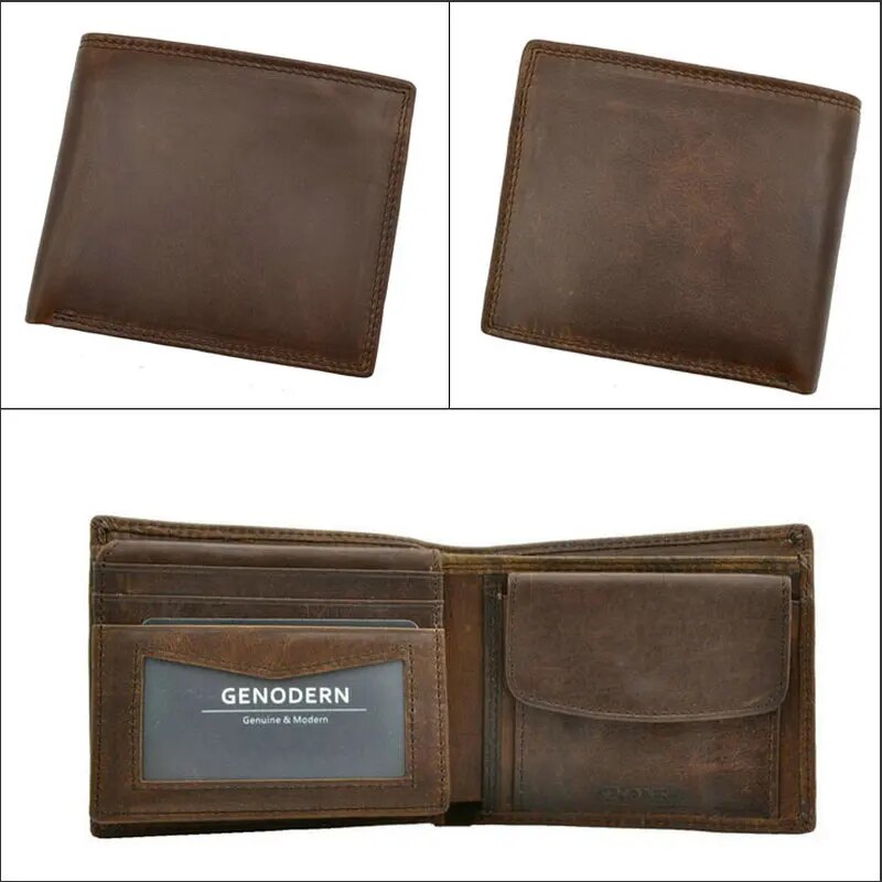 Cow Leather Men Wallets