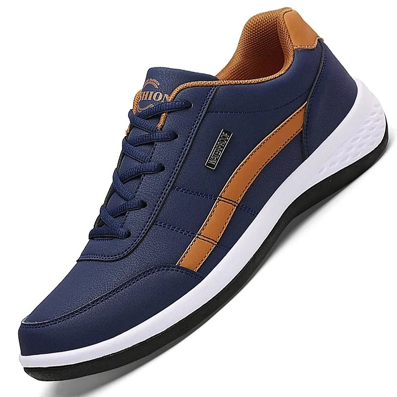 Leather Men Shoes Sneakers