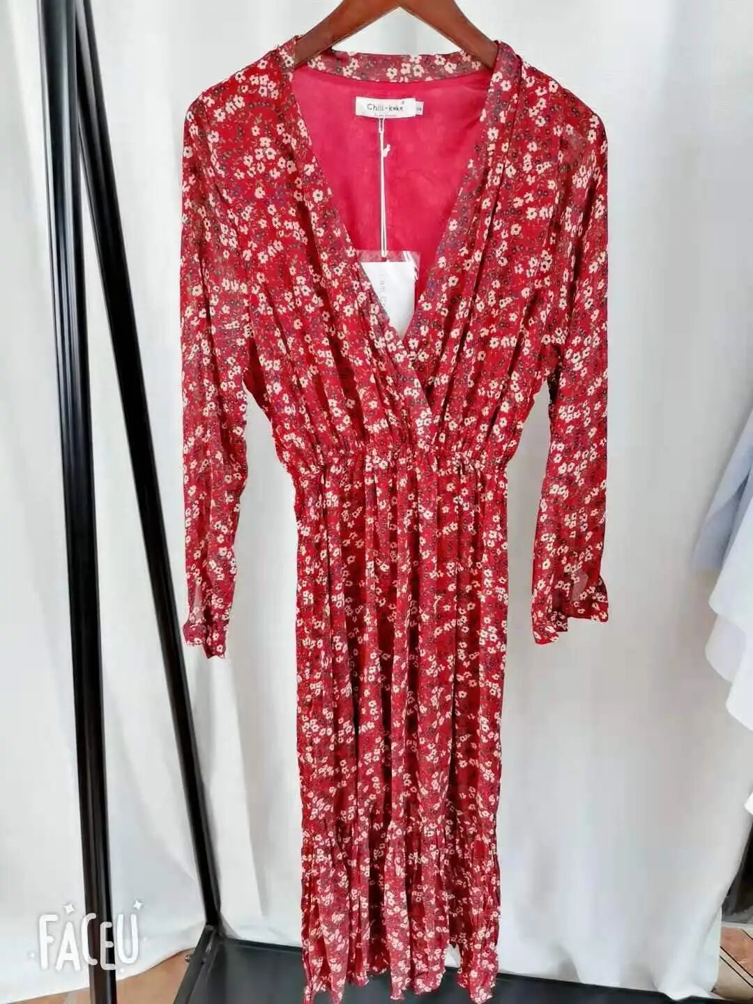 Spring Robe Femme Casual Boho