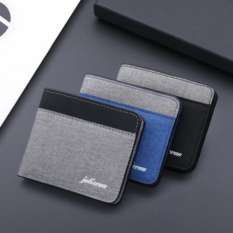 Men Fashion Canvas Wallet