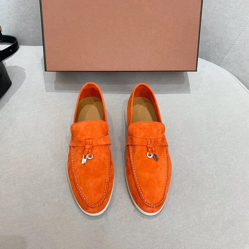 Walking Leather Loafers