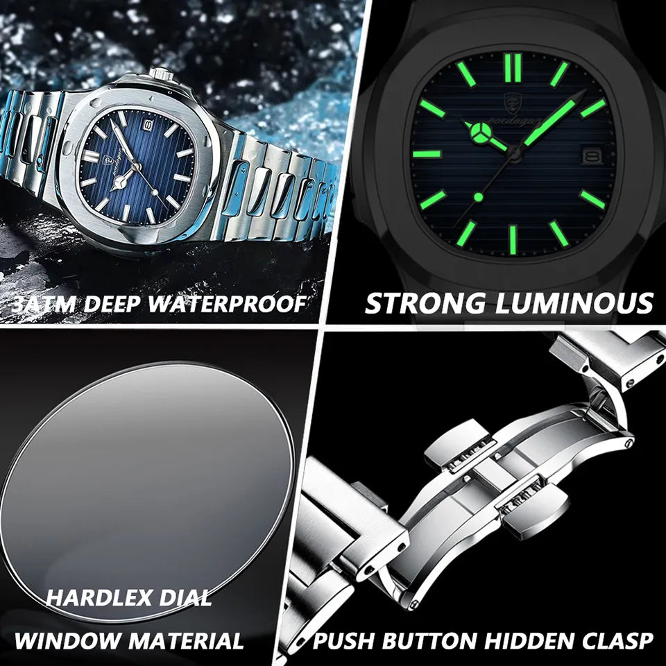 Luxury Watch Business Waterproof