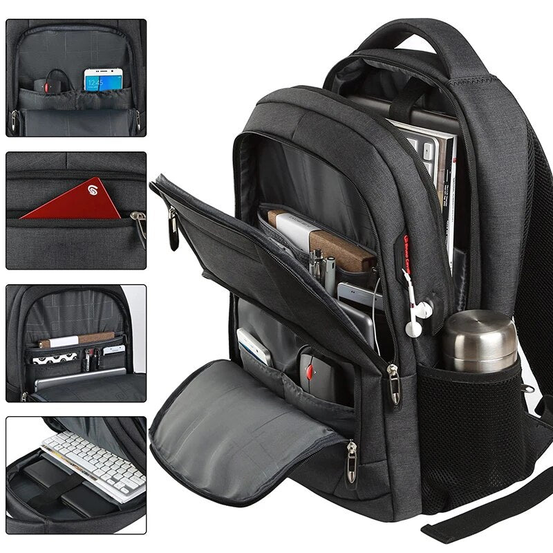 Laptop Backpack For Men 17.3''Multi-functional