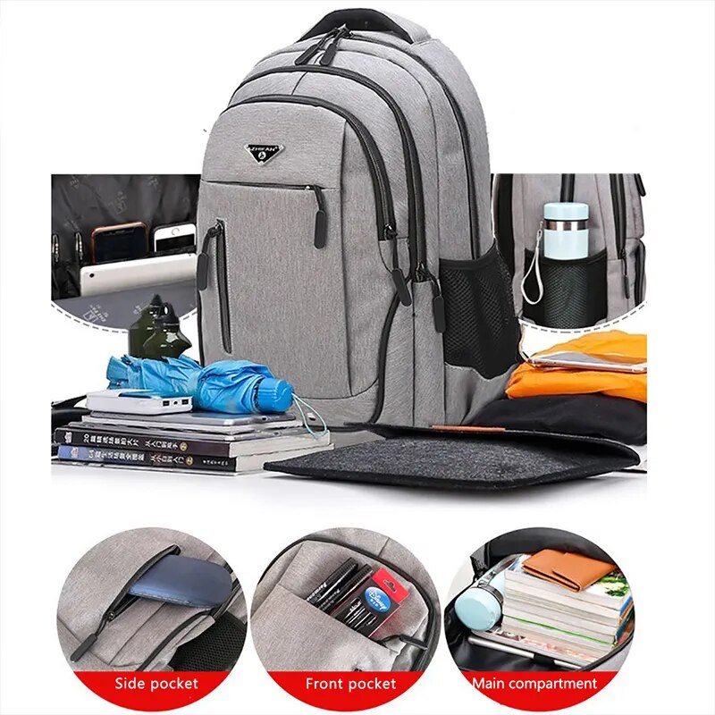 Large Capacity Backpack Men Laptop