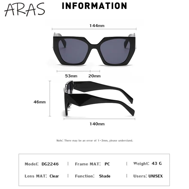 Fashion Square Sunglasses Women