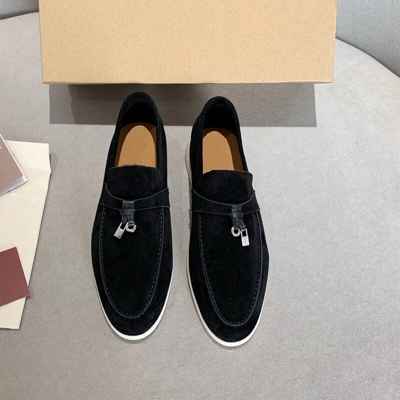 Walking Leather Loafers