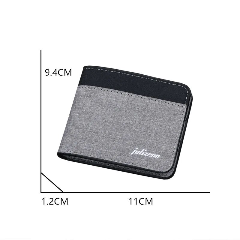 Men Fashion Canvas Wallet