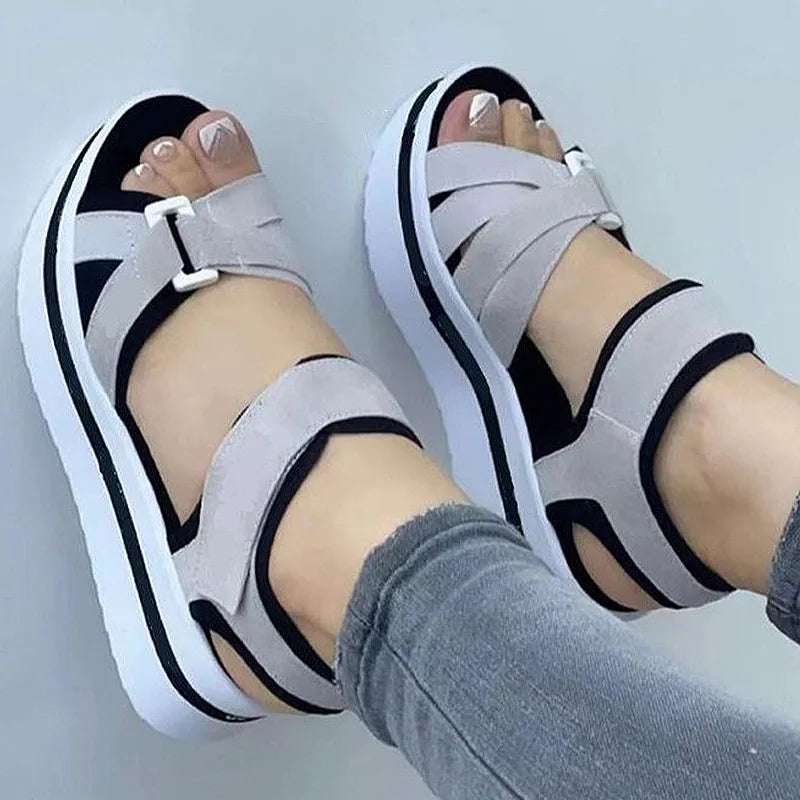 Women Sandals Lightweight Heels