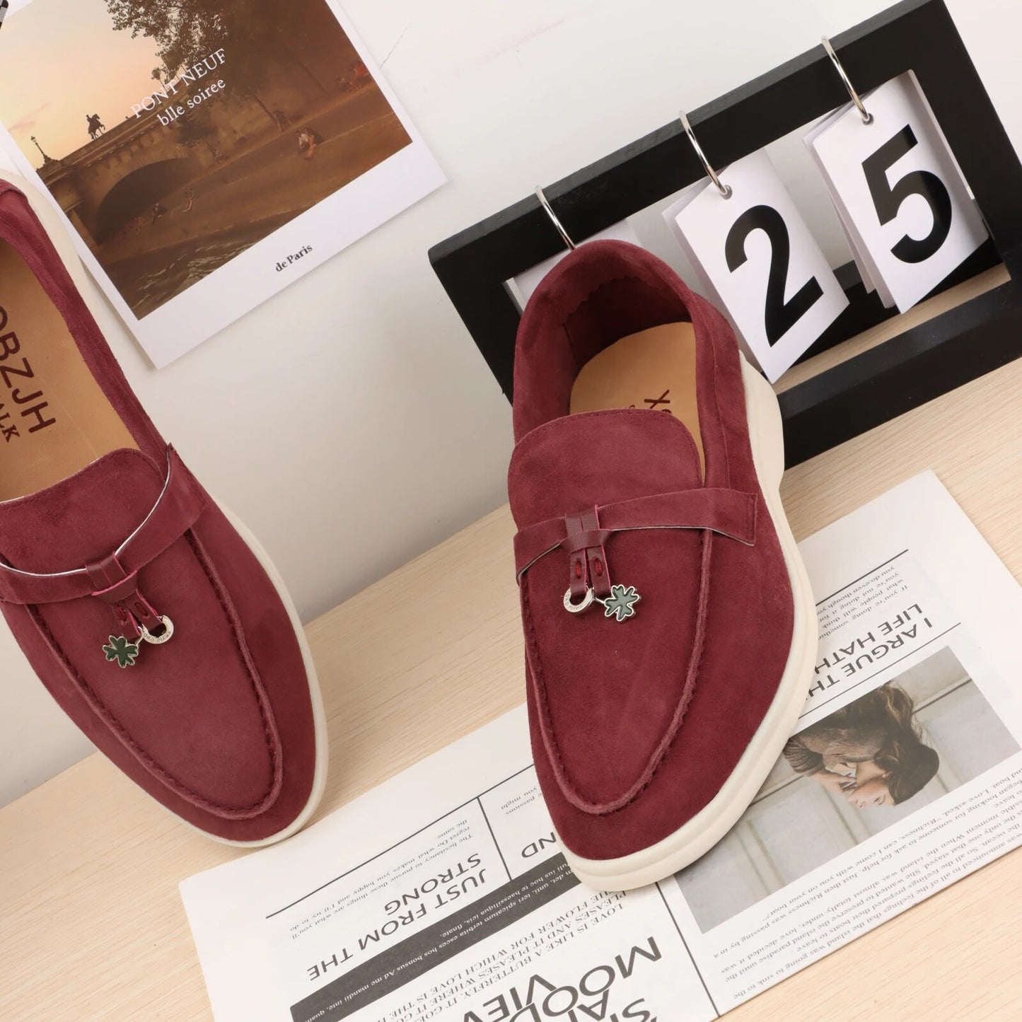 Walking Leather Loafers