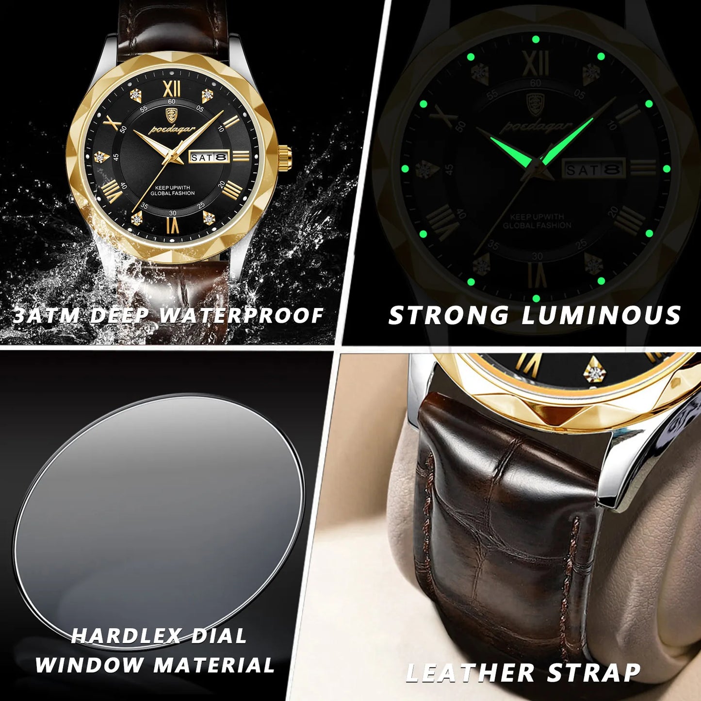 Luxury Business Man Wristwatch