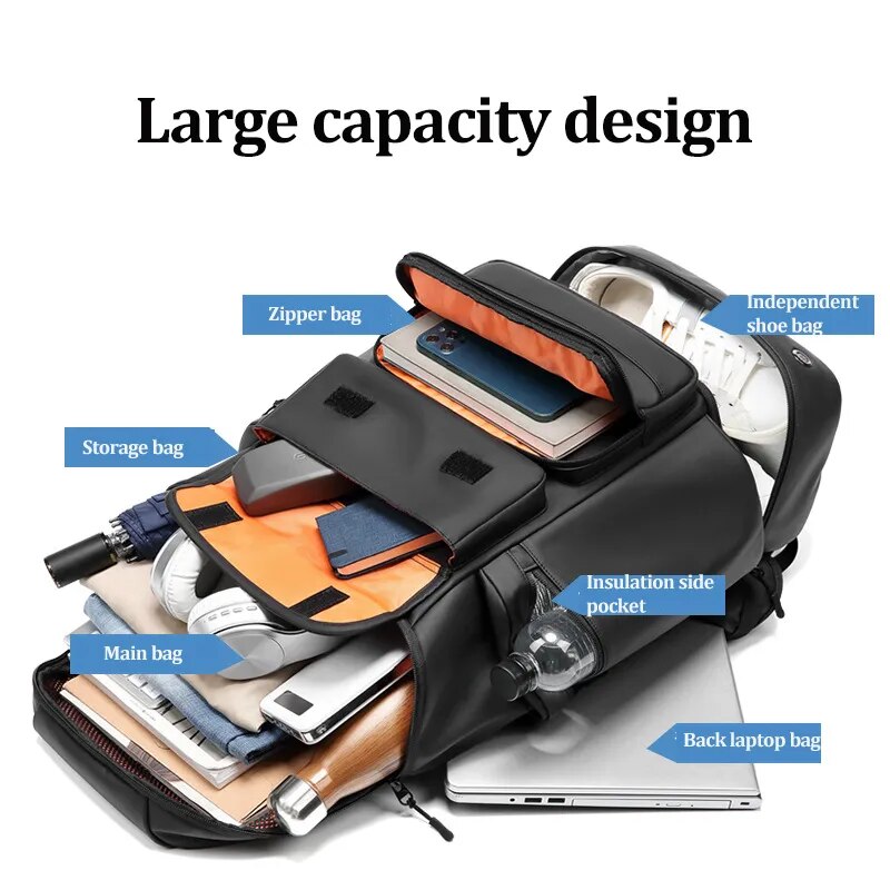 50 L Large Capacity Backpack Men