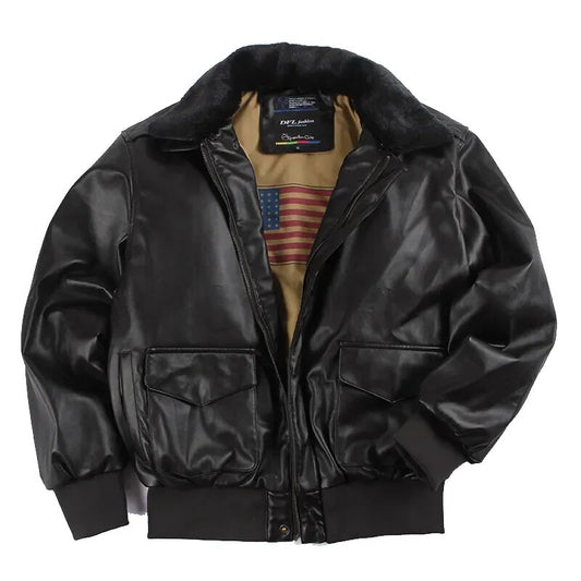 Winter Vintage Leather Jacket