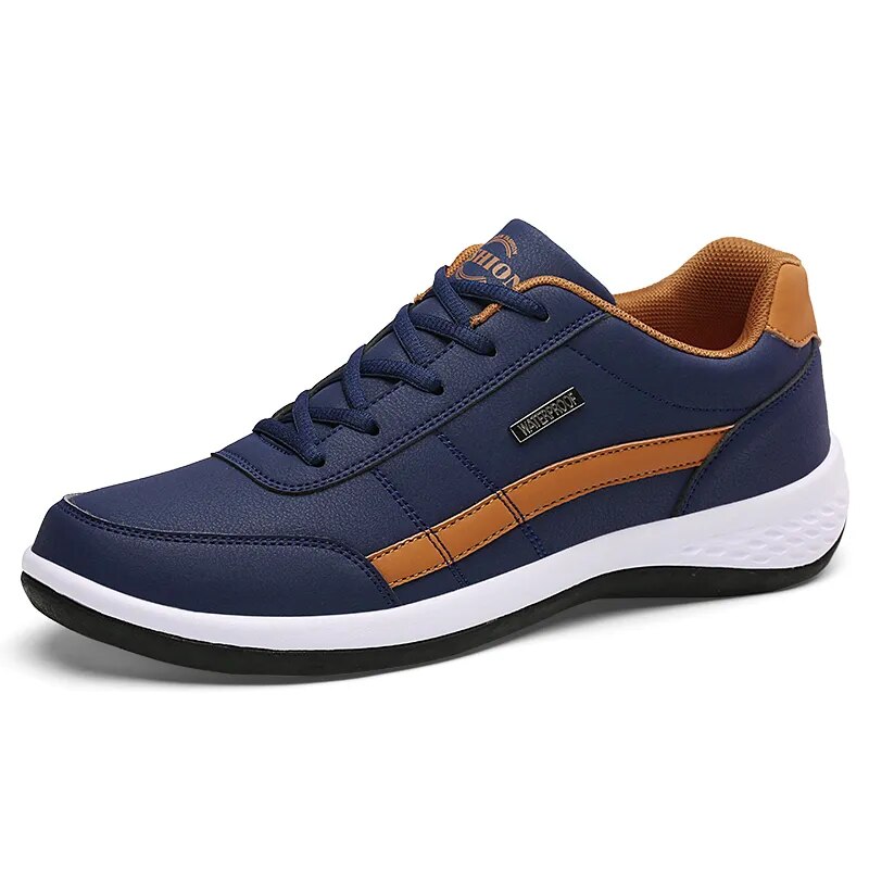 Leather Men Shoes Sneakers