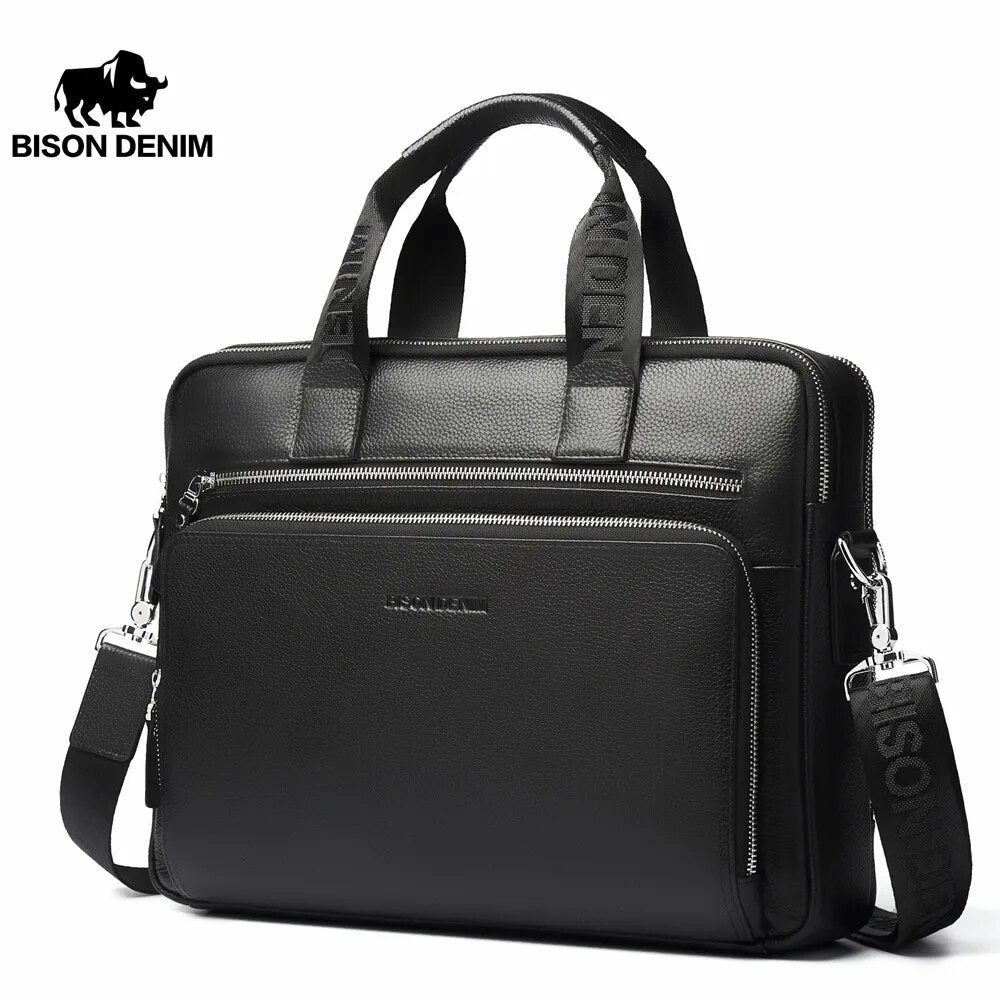 Men Bag Genuine Leather Work