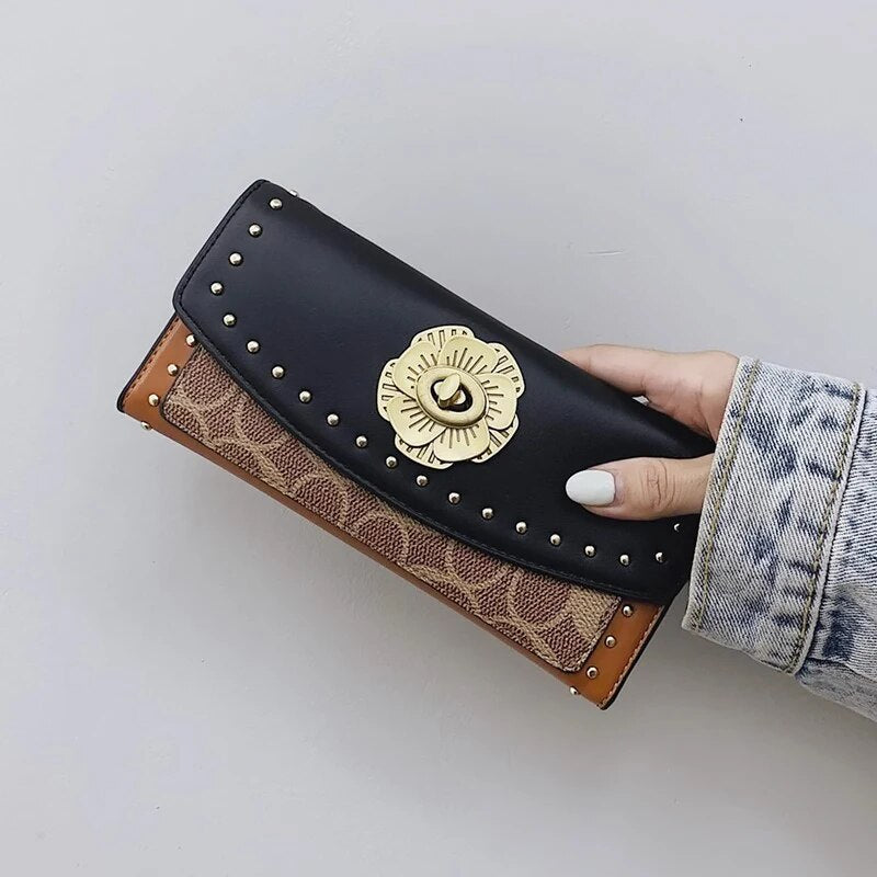 Long Wallets Printed Pattern