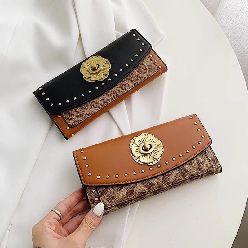 Long Wallets Printed Pattern