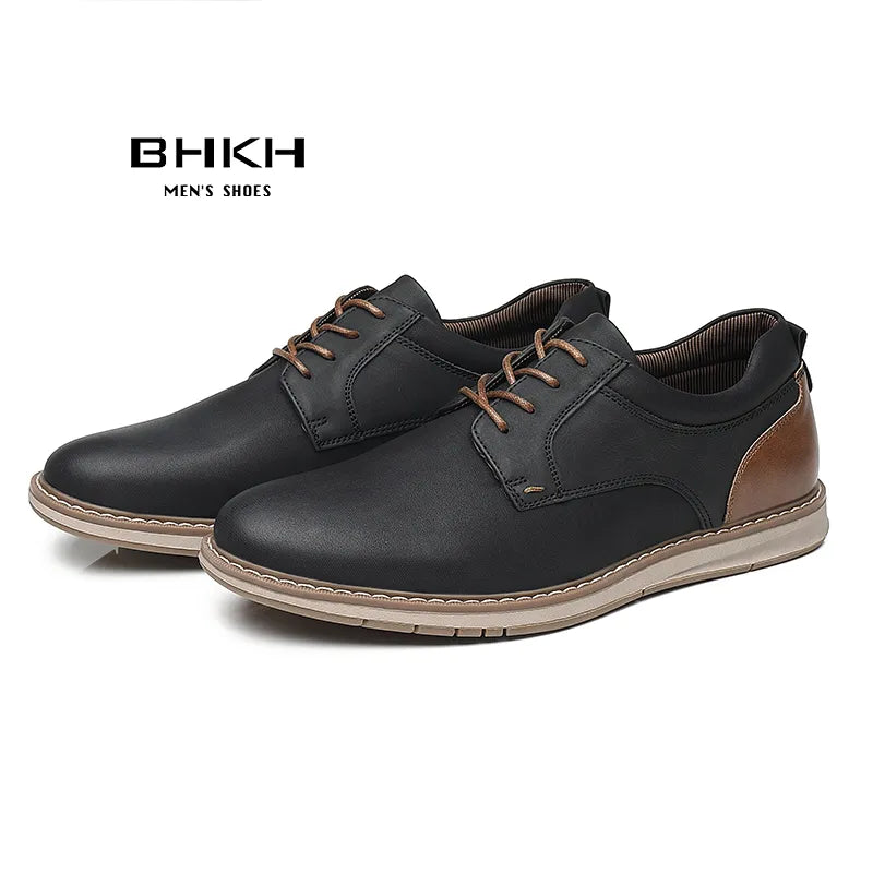 Pu Leather Breathable Casual Shoes