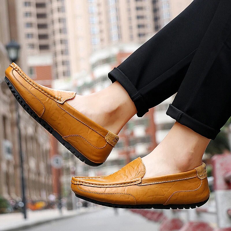 Man Leather Shoes Handmade High-quality