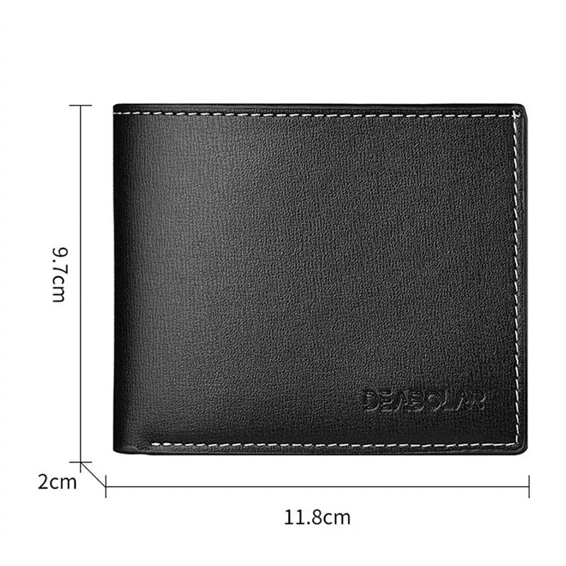 New Men Short Wallet Multi-card