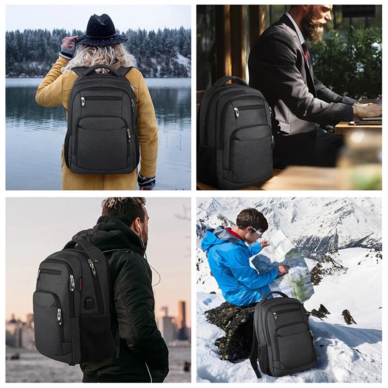 Laptop Backpack For Men 17.3''Multi-functional