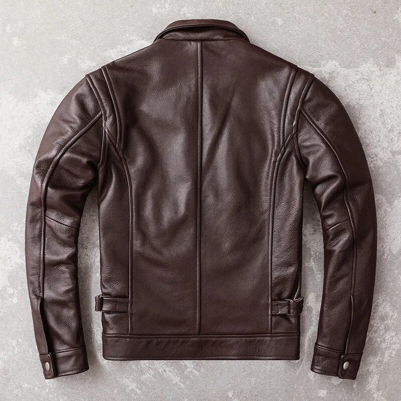 New Casual Real Cowhide Genuine Leather