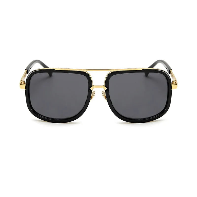 Brand Design Men Square Sunglasses