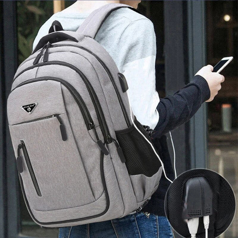 Large Capacity Backpack Men Laptop