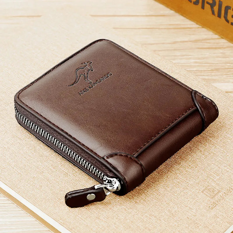 Leather Men’s Wallet Luxury Men's Purse