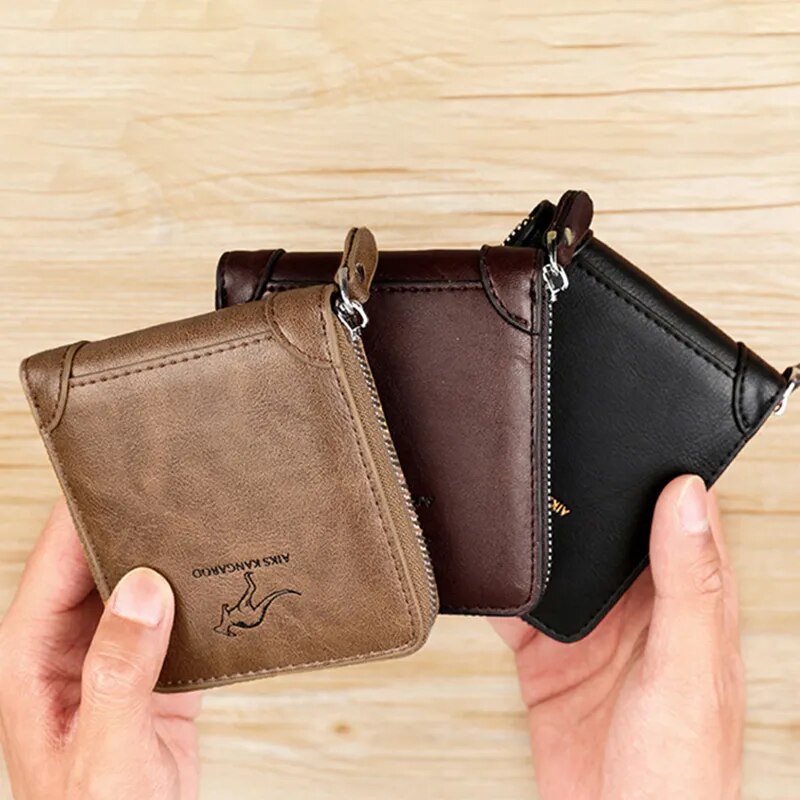 Leather Men’s Wallet Luxury Men's Purse