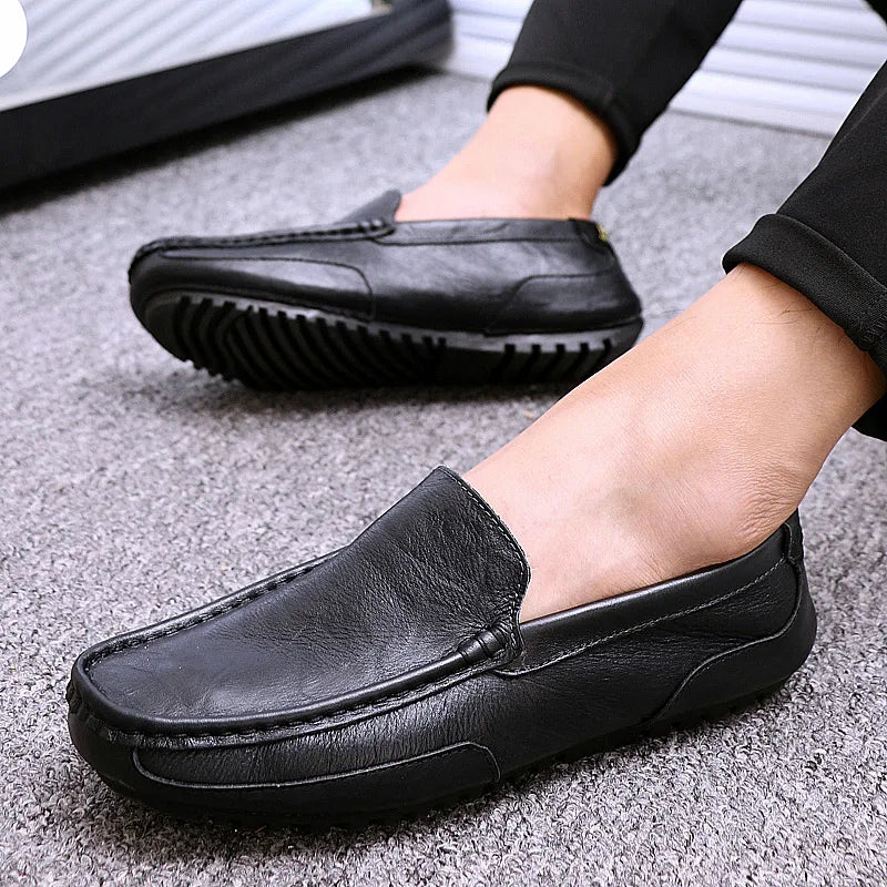 Man Leather Shoes Handmade High-quality