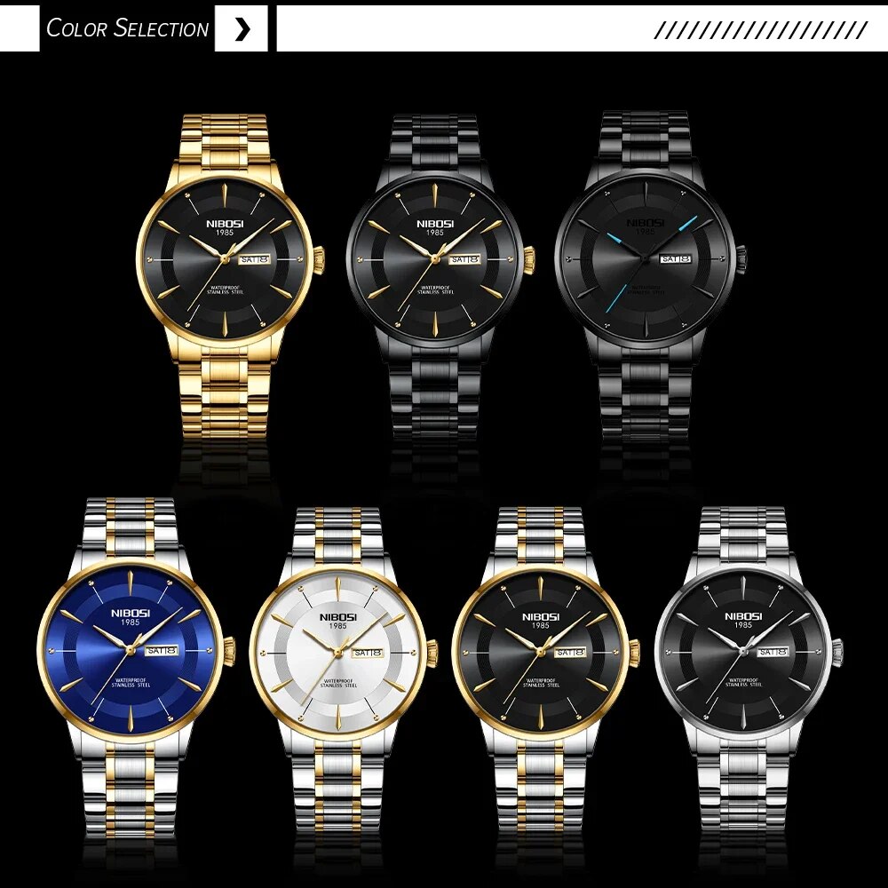 Quartz Watch For Men Sports