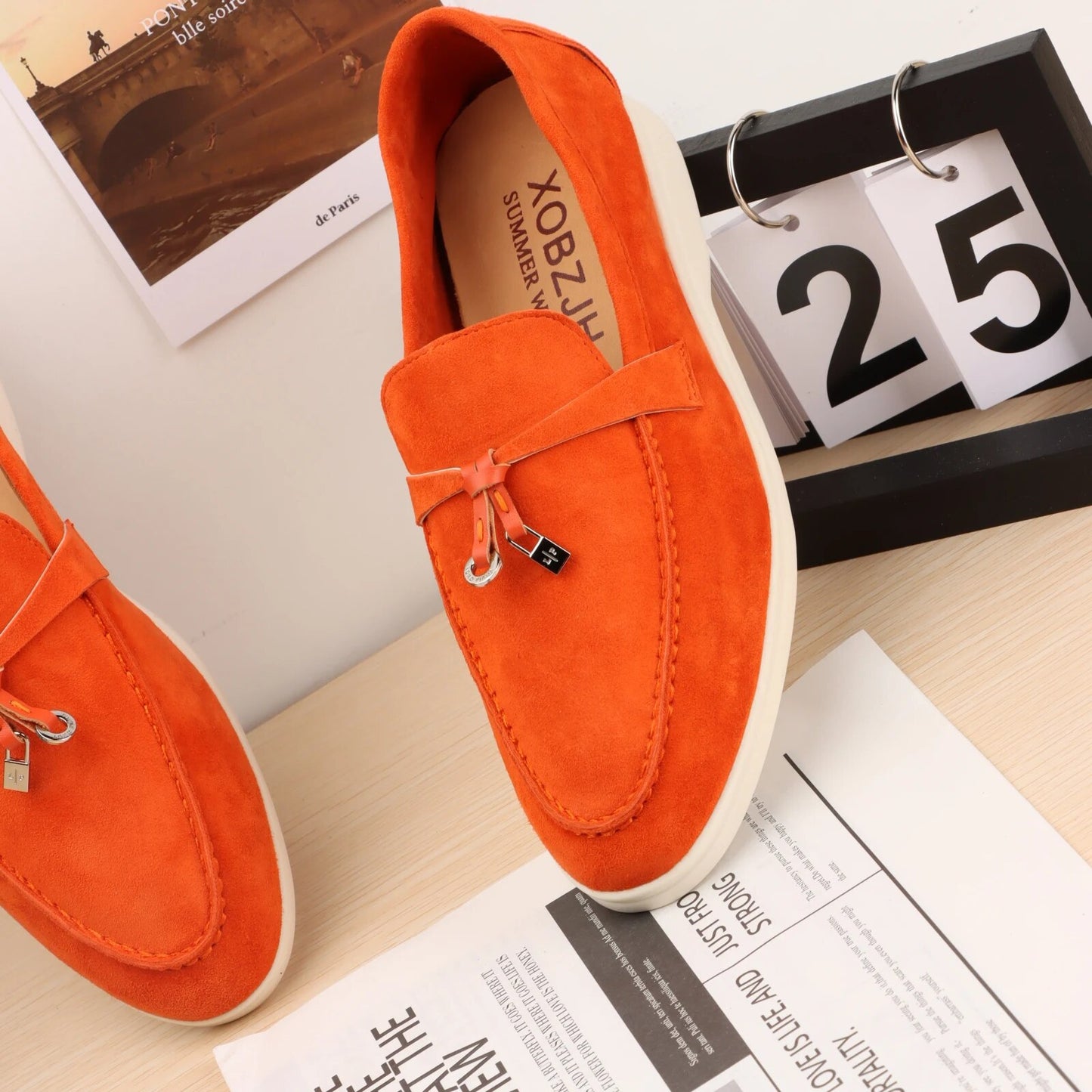 Walking Leather Loafers