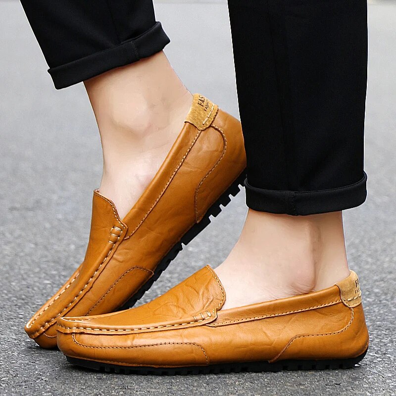 Man Leather Shoes Handmade High-quality