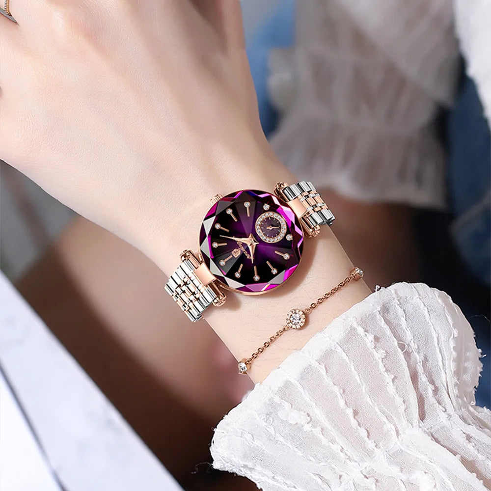 Luxury Woman Wristwatch Elegant